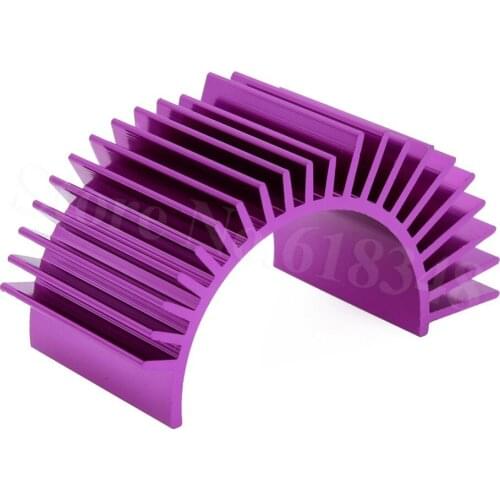 RC parts Aluminum Motor HeatSink Cover For 540 550 Car Purple 7012 HSP 03300 1/10 For Himoto Redcat Purple