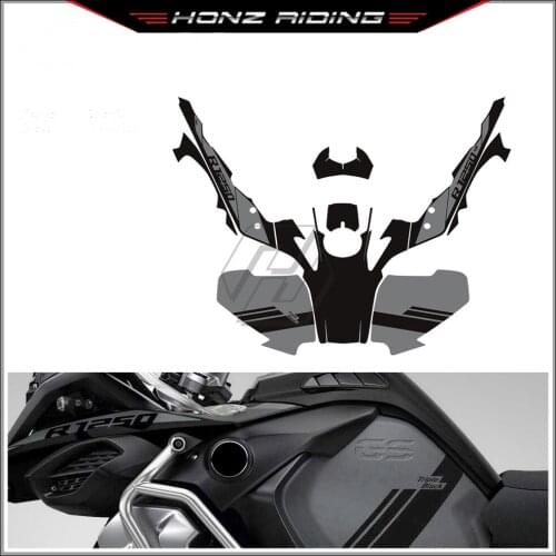 For BMW R1200GS R1250GS Adventure Triple Black 2014-2022 Motorcycle Full Graphic Decal Kit