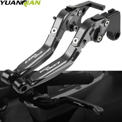 For Honda CBR500R/CB500F/X CBR 500R CBR 500 R 2013-2018 2017 Motorcycle CNC Aliuminum Adjustable Brake Clutch Lever Handlebar