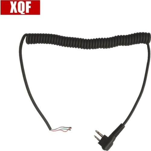 2pin 4 Wire Speaker MIC Cable line For Motorola Radio GP88S GP88 GP3688 GP2000 EP450 PMMN4013A Walkie Talkie