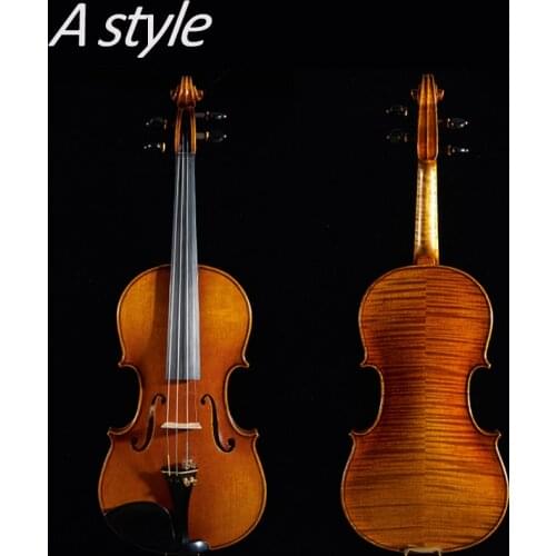 Master violin4/4, European wood Copy of Antonio stradivara! free shipping! strings+bridge+bow