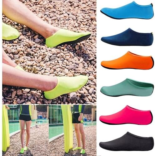 Men Beach Aqua Women Kid Swimming Water Sport Barefoot Sneaker Gym Yoga Fitness Dance Swim Surfing Diving Snorkeling Shoes