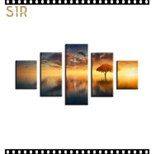 Anime Movie Posters Wall Art 5 Pieces Canvas Painting Poster Pictures Home Decor Living Room HD Printed Poster Wall Painting