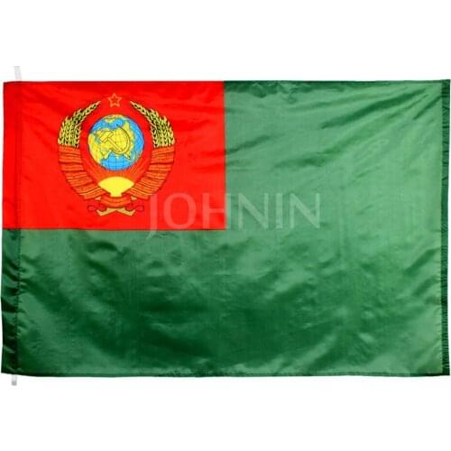 Polyester hanging 90*135cm CCCP russia soviet border troops flag