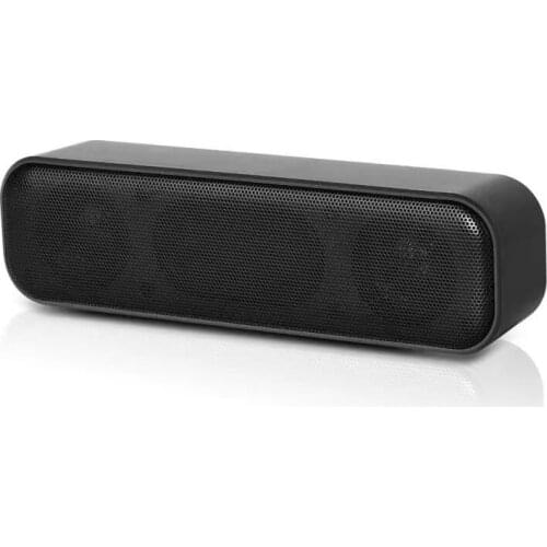 Portable Desktop Speaker,Soundbar,rectangular wired speaker,USB Powered Speakers for Computer Laptop PC,Plug and Play