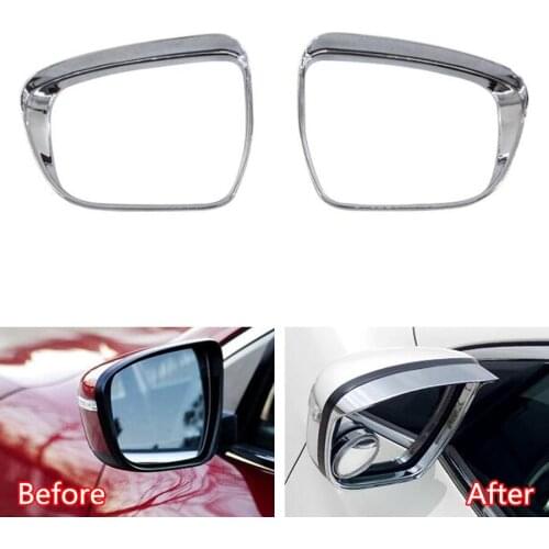 YAQUICKA 2Pcs/set Auto Car Exterior Rearview Mirror Frame Trim Styling Sticker For Nissan Qashqai 2016 Car-covers Accessory