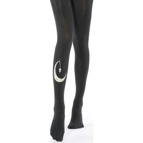 Crescent Chandelier 1200D Thickness Winter Women Black Tight One Size Drop Shipping