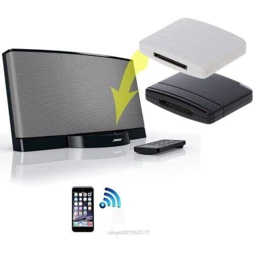 A2DP Music 30 Pin Receiver Adapter Speaker Dock for iPod Jy14 21 Dropship