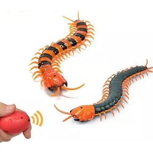 Hot remote controlled animal toy radio remote control centipede Electric toy simulated animal scary toys for children brinquedos
