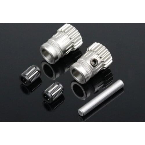 Drivegear kit dual drive gear extruder kit Cloned Btech upgrade for extruder for Prusa i3 gear Mini Bowden Extruder 3d printer