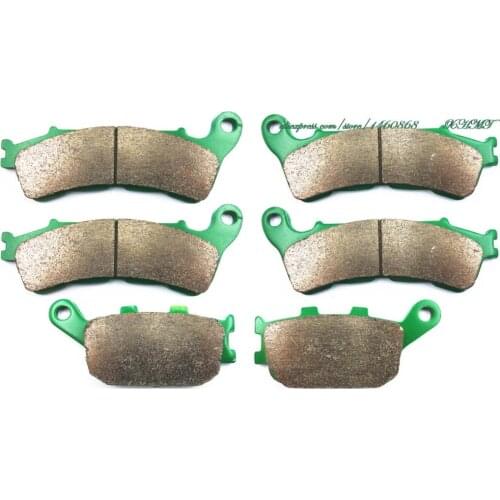 Disc Brake Pads Set For Honda Cb1100 Cb 1100 2013 / Cb1300s Cb1300 Cb 1300 S 2011 / Cb600f Cb600 Cb 600 F Hornet Abs 2007