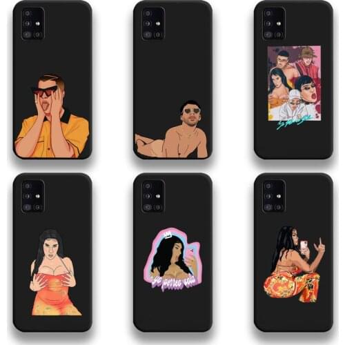 YO Perreo Sola BAD Bunny Phone Case For Samsung Galaxy A52 A21S A02S A12 A31 A81 A10 A20E A30 A40 A50 A70 A80 A71 A51 5G