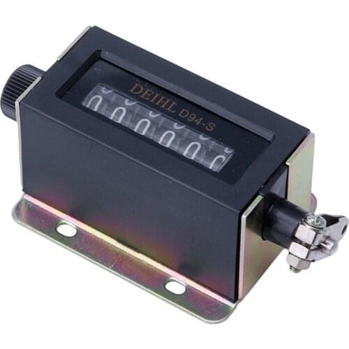 0-999999 6 Digit D94-S Resettable Mechanical Pulling Count Counter G32C