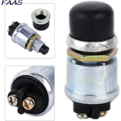 1pc Ignition Starter Switch 60A DC 12V 24V Truck Engine Start Waterproof Push Boat Starter Horn Replacement Button Car Switch