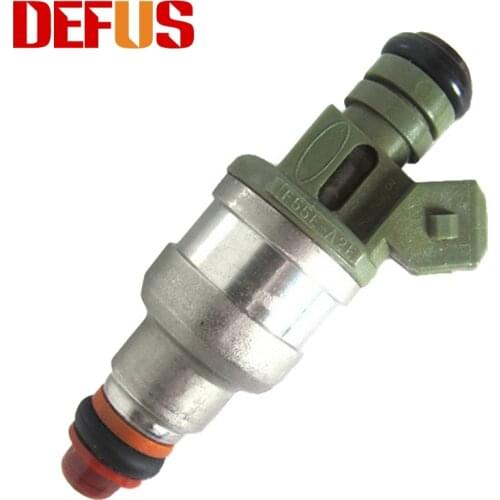 4x New Fuel Injector For Ford Mustang Lincoln C-ontinental Mark VIII 4.6L V8 95-98 Car Engine Injection Valve Nozzle F55E-A2E