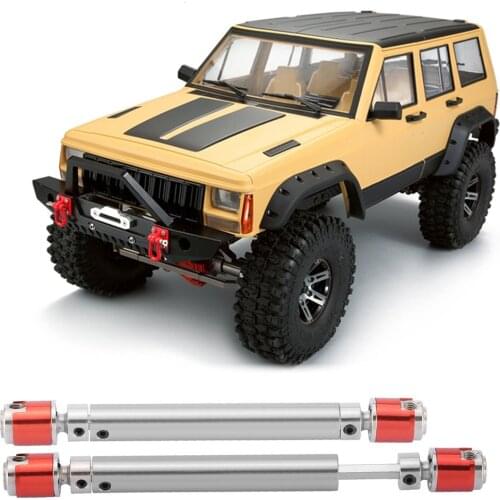 7075 Hard Aluminum RC Drive Shaft CVD For 1/10 RC Crawler Car AXIAL SCX10 D90 T4 90046 RC Car Spare Parts