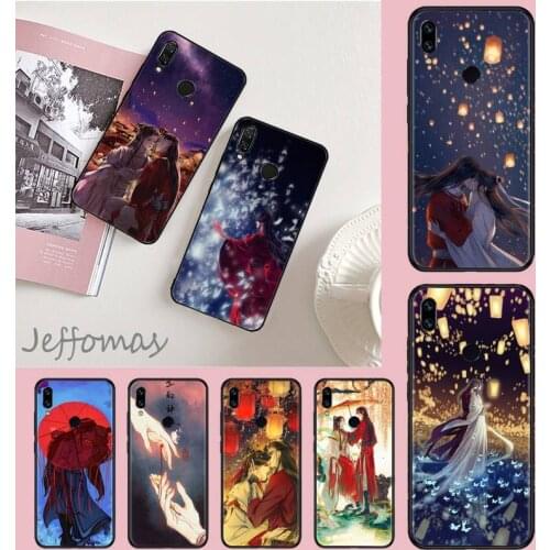 Tian Guan Ci Fu Phone Case For Xiaomi Redmi Note 4 4x 5 6 7 8 pro S2 PLUS 6A PRO