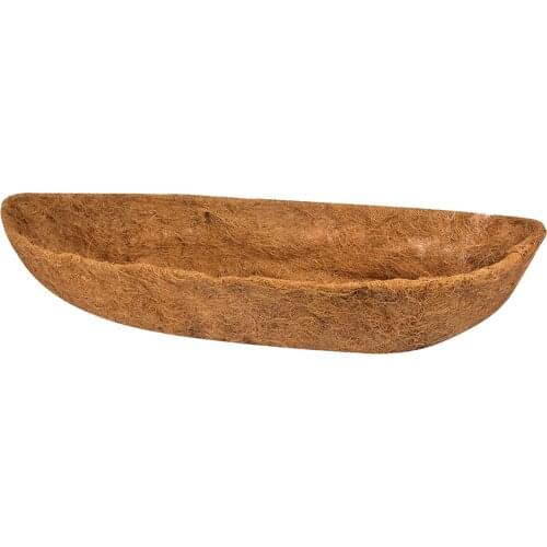 Coco Liner Bulk Roll 24/30/36/48 Inch Lenth Flowerpot Mat Coconut Palm Carpet For Wall Hanging Baskets Garden Supplies