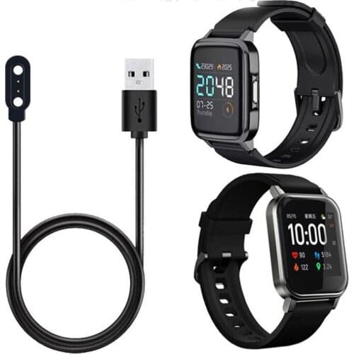 Smartwatch Dock Charger Adapter Magnetic USB Charging Cable Base Cord Wire for Xiaomi Haylou LS01 LS02 Smart Watch Accessories