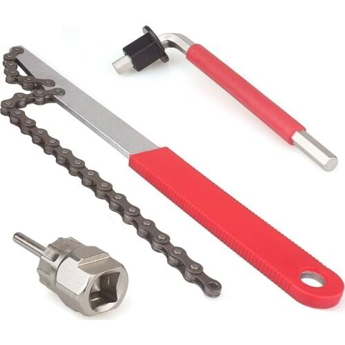 Bike Cassette Removal Tool Cassette-Removal-Tool Chain Whip Auxiliary-Wrench Sprocket-Remover Bike Bicycle