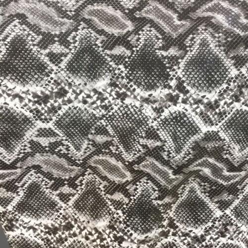 2020 classical synthetic PU imitate faux snake leather material X6022