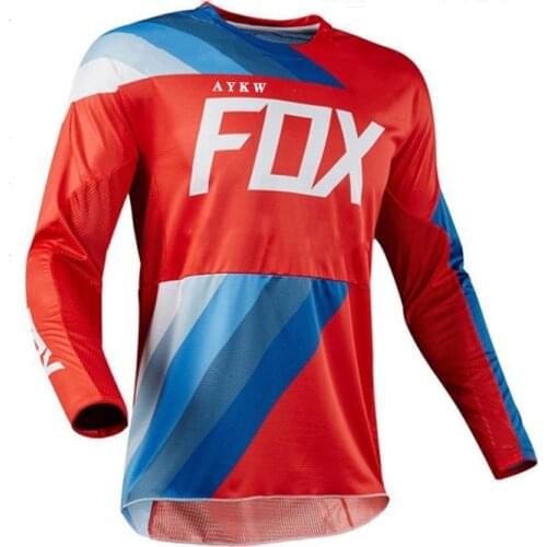 2021 Downhill Jerseys Cycling aykw Fox Vtt Mountain MTB Shirts Offroad Motorcycle Jersey Motocross Sportwear Clothing Bike