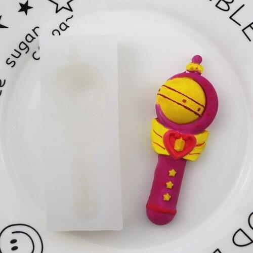 Moon Magic Stick Fondant Silicone Mold Cake Decorating Handmade Epoxy DIY Baking Chocolate Mold