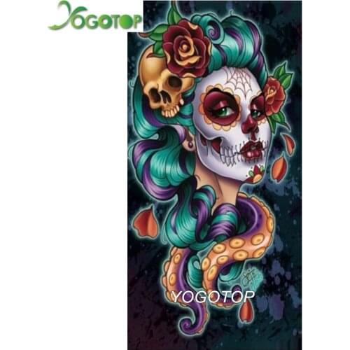 Octopus skull Abstract woman Full 5D Diy Daimond Painting 3D Rhinestone picture Mosaic Diamant Embroidery Home Decor YY2923