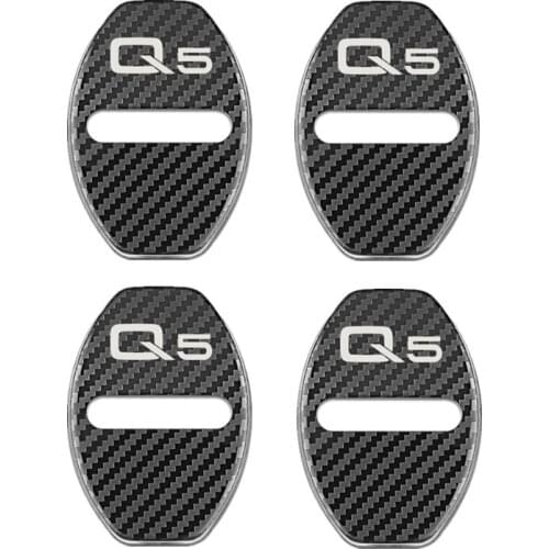 Door Lock Decoration rust protection Stainless Steel Cover case for Audi Q5 2018 accessories Car Styling