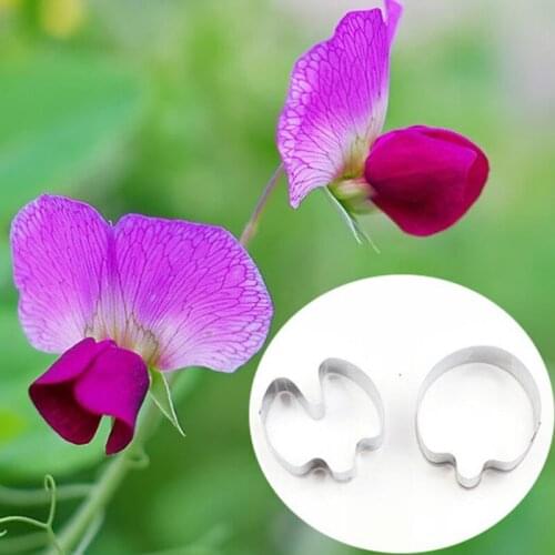 Pea-Blossom Stainless Stell Cookie Cutter Pastry & Pea-Blossom PeBaking Cutter Cake Decoration Tools Cupcake Mold Fondant Tools