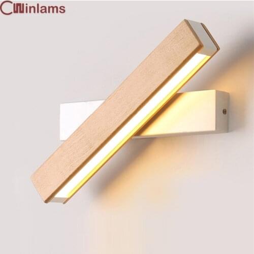 Simple creative wall light led bedroom bedside decoration Nordic designer living room corridor White & Black 85-265V