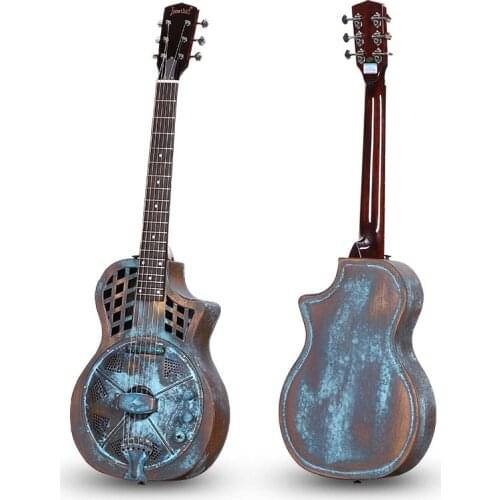 Jonathan 17 Series Resonator Guitar, Resophonic Guitars, Metal Body Duolian Guiatrs