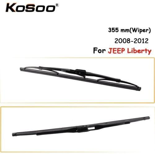 KOSOO Auto Rear Car Wiper Blade For JEEP Liberty,355mm 2008-2012 Rear Windshield Wiper Blades Arm,Car Accessories Styling