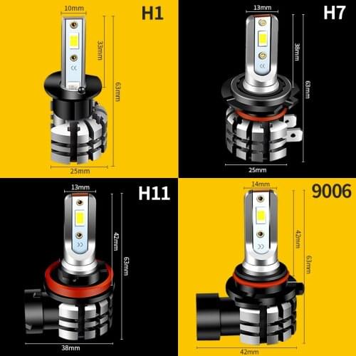2x 2000LM H1 H7 H8 H11 LED Canbus 9005 HB3 9006 HB4 LED Fog Lamp For BMW VW Benz Audi A3 8P A4 B8 B6 A6 C6 C7 BMW E60 E90