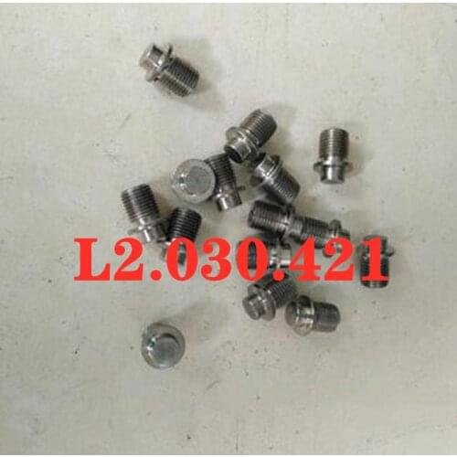 10pcs For Heidelberg Stainless Steel Top Wire Water Screw L2.030.421 CD74 XL75 Water Roller Gear Screw