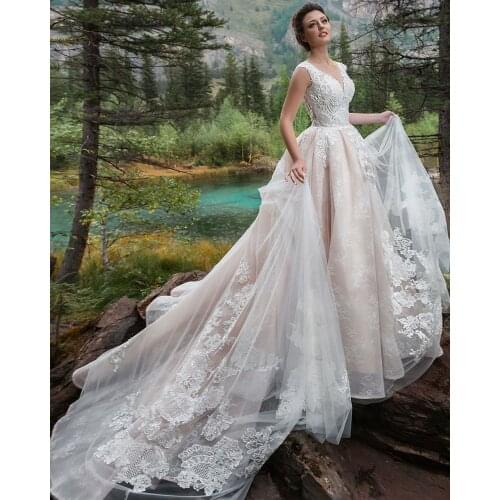New Arrivals Beading Appliques Lace Wedding Dress Vestidos De Novia Renda Alibaba China Elegant Bridal Gowns Plus Size
