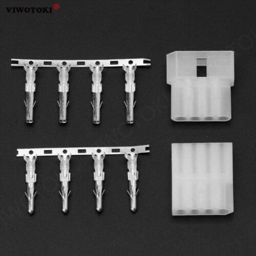 1 set 4-Pin Plug and Socket for ICOM HF Radio Antenna Tuner ATU AT-120