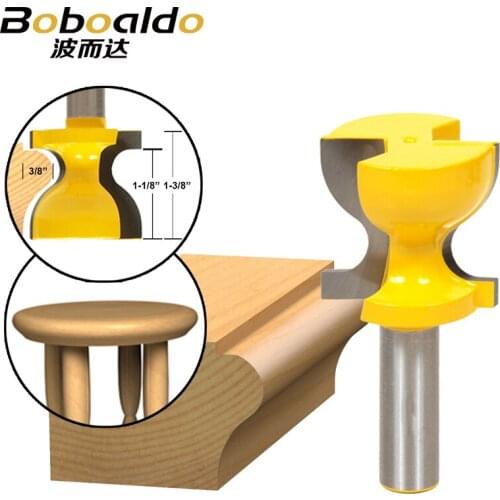 1pcs Windowsill / Stool Molding Router Bit C3 Carbide Tipped 1/2" Shank