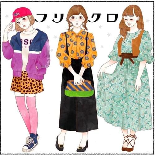 17pcs/lot Student girl Sticker Diy Album Scrapbooking Diary Planner Journal Sticker Decorative Label For Kids