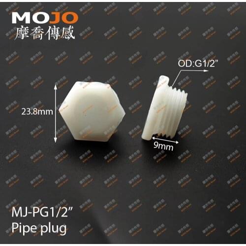 2020 Free shipping MJ-PG1/2 pipe fittings connectors thread plug(100pcs)