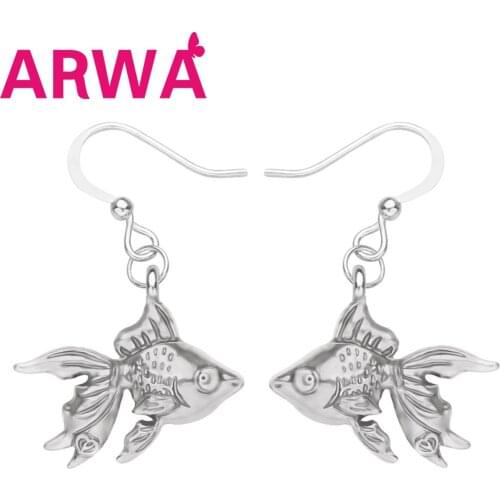 Женские золотые серьги ARWA China At AliExpress