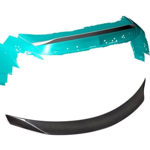 Car Rear Trunk Spoiler Wing For Mercedes-Benz C Class W205 Sedan 4 Door 2015-2020 Rear Trunk Boot Lip Wing Spoiler Carbon Fiber