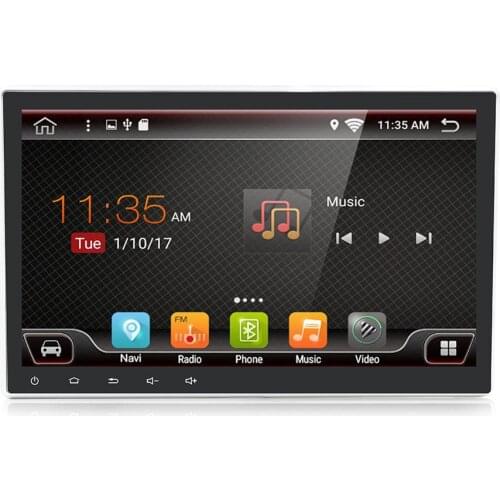 10.1" 2 Din 4 Core Android 10.0 For universal Car Radio with DVD 2+32GB Car Multimedia Player Android 9.0 Audio Stereo 1024*600