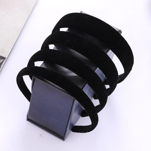 Velvet Fabric Pleuche Hairbands Headbands Hair Head Band Hoop Woman Girl Lady Black Coral Fleece Headwear 20PCS FJ3132