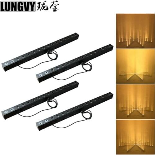 Free Shipping 4pcs/lot 16*3W Yellow Color LED Wall Washer AC90-240V Input Lanscape Floodlights 1 Meter Long Linear Lamp