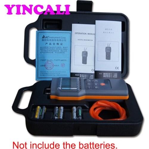 Fast Shipping Differential Pressure Gauge AZ82062 High Precision Digital Manometer Measuring Range 6psi Pressure Meter Tester