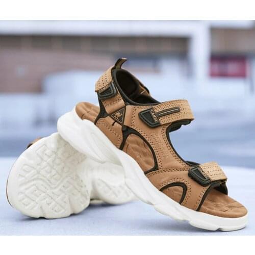 Мужские кожаные сандали Camel China At AliExpress