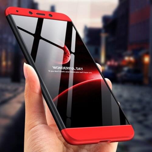 Case on Redmi 6 360 Full Protection Drop-proof Armor Hybrid Anti-knock Hard PC Case Cover for Xiaomi Redmi 6A Redmi 6 Pro