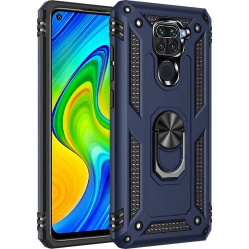 Phone Case For Xiaomi Redmi Note 9A 9C 9 10X 9S K30 9T K30S Pro Max Power 4G Fashion Armor Shockproof Bracket Protection Cover