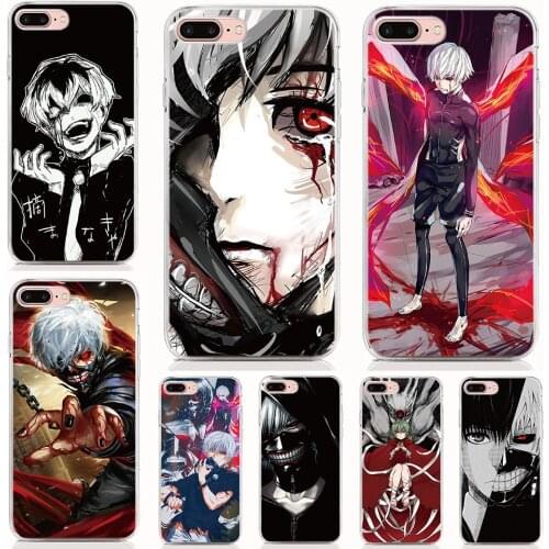For Alcatel 2019 Series 1 1S 1V 1C 1X 3 3C 3V 3X 3L 2019 Case Soft TPU Print Tokyo Ghouls Shell Phone Cases